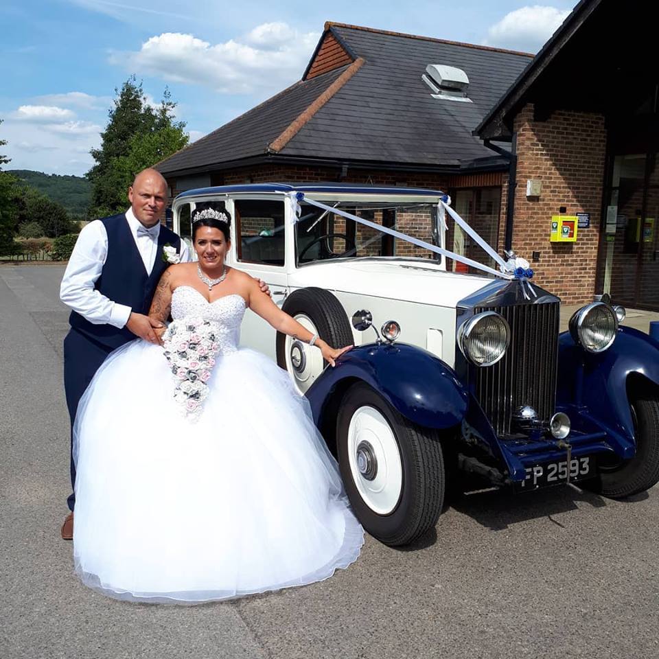 Vintage Rolls Royce Wedding Car